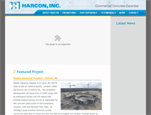 Tablet Screenshot of harconforming.com